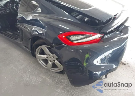 2014 Porsche Cayman from USA, damaged, VIN WP0AA2A85EK171324